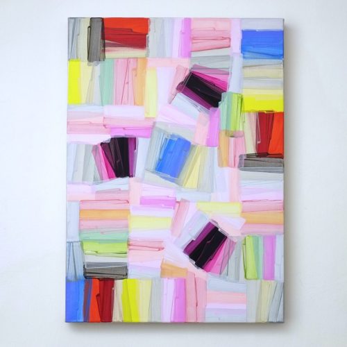 New series, 2025, oil on canvas, 50x50 cm