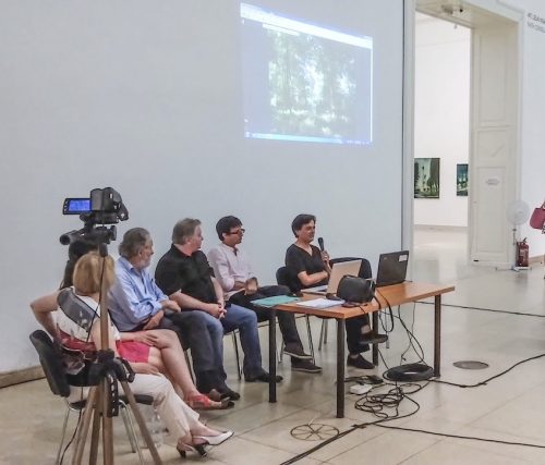 2015- Artist talk, Itt és most, Nemzeti Szalon, Mücsarnok, Budapest, H