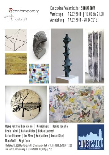 2018- Kunstsalon Pertoldsdorf, P.Conterporary Galerie, A
