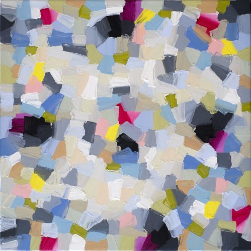 New series, 2025, oil on canvas, 50x50 cm