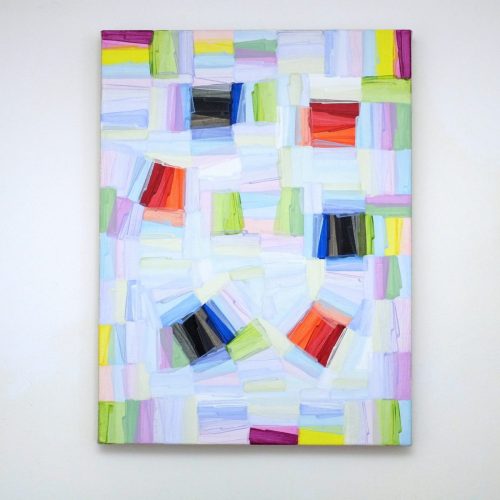 New series, 2025, oil on canvas, 50x50 cm