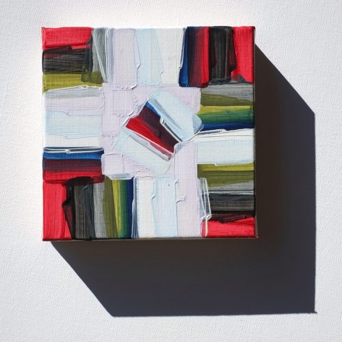 New series, 2025, oil on canvas, 50x50 cm